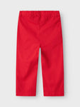 Falinnen straight pant| Chinese Red