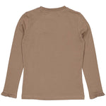 Vanda t-shirt ls | Light Taupe