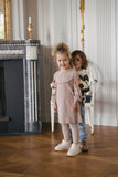 Daisy dress | AOP Taupe Flower