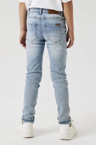 Theo dnm xslim jeans 1280-GY | Light Blue Denim