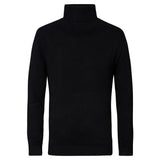 Knitwear collar basic | Deep Black