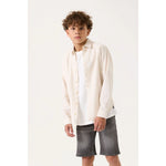 Shirt ls | Beige