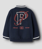 Ronan ls nreg sweat cardigan | Navy Blazer