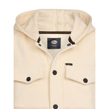 Overshirt hooded ls | Raw Sand