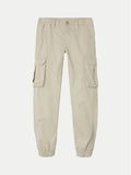 Rose twill cargo pant | Pumice Stone