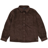 Tiek overshirt | Dark Brown