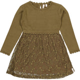 Dalia dress | Dark Olive