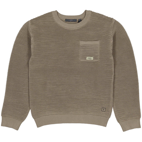 Veto knitted sweater | Taupe