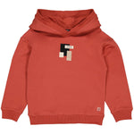 Viggo hooded sweater | Red