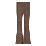 Vita pants | AOP Taupe Lines