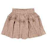 Diora skirt | AOP Taupe Flower