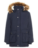 Moa parka jacket | Dark Sapphire