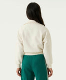 Sweater zip | Cream Melee