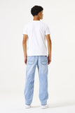 Ilyano straight fit jeans | Bleached