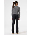 Flared Legging | Off Black