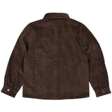 Tiek overshirt | Dark Brown