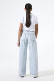 Marall ultra wideleg jeans |Bleached