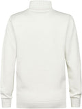 Knitwear collar basic | Antique White Melee