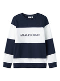 Folge ls sweat | Navy Blazer/Bright White