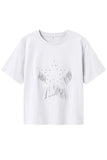 Koroline nreg ss top | Bright White