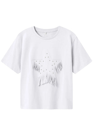 Koroline nreg ss top | Bright White