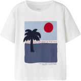James ss nreg top | Bright White