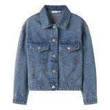 Mila dnm jacket | Light Blue Bleached