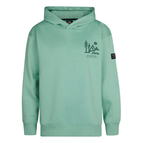 Sweater hooded | Pale Aqua