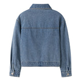 Mila dnm jacket | Light Blue Bleached