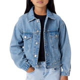 Mila dnm jacket | Light Blue Bleached