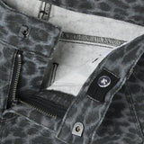 Rose wide twi pants 4444-TD | Night Owl/Leopard