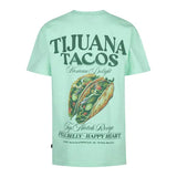 T-shirt ss Classic Print | Green Aqua