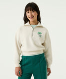 Sweater zip | Cream Melee