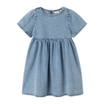 Gemma loose dnm dress | Medium Blue Denim