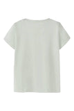 Heloui ss top | Pale Aqua