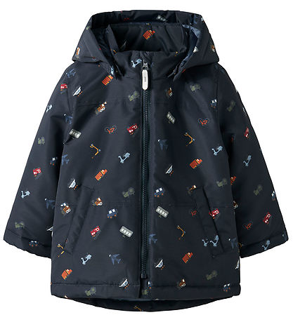Max pa jacket aop | Dark Sapphire/Transport