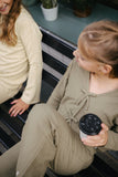 Amaya cardigan | Dark Olive