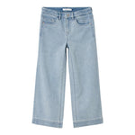 Rose HW Wide Jeans | Light Blue Denim