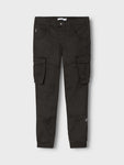 Ryan cargo twill pant | Black