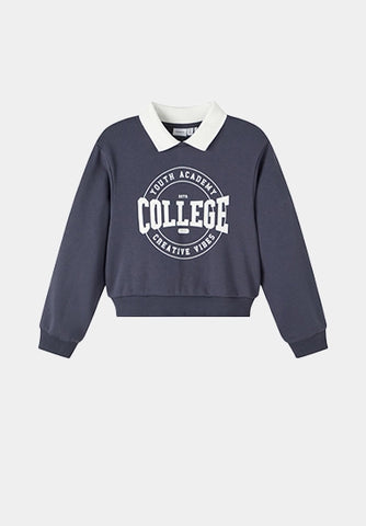Nasmi ls short loose sweat | India Ink