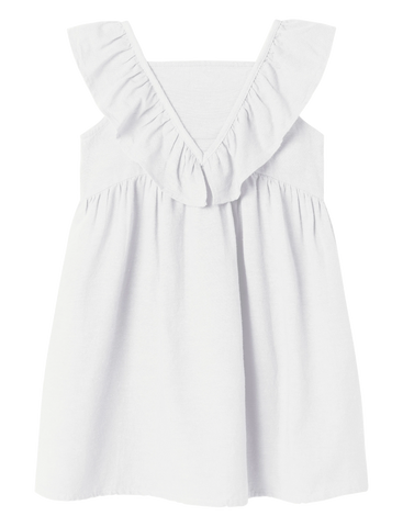 Hanadya capsl dress | Bright White