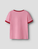 Jemilla ss sh slim top | Pink Drink