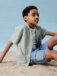 Hivaj ss nreg shirt | Aqua Grey