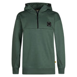 Sweater hooded zip | Green Smoke