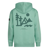 Sweater hooded | Pale Aqua