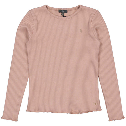 Vania t-shirt ls | Light Mauve