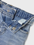 Silas slim Cargo jeans| Light Blue Denim