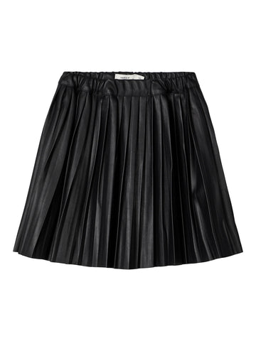 Nattie pu skirt | Black