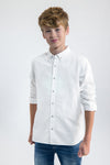 Shirt ls | White