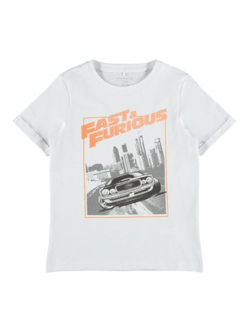 Fast & Furious ss top | Bright White